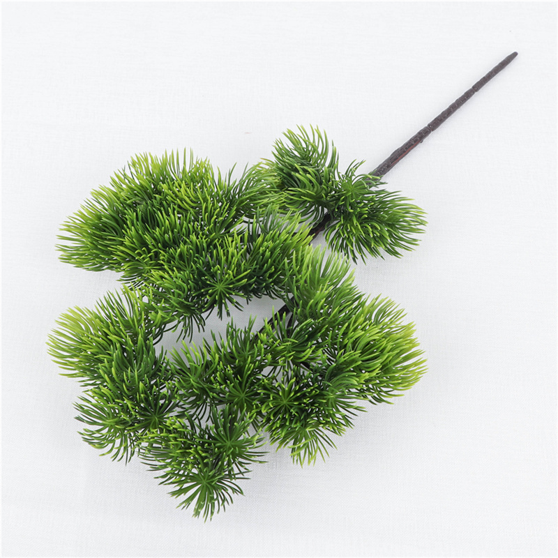 1pc/Bag Factory Artificial Green Pine Branches Fake Pine Stem For Home Office Decoration