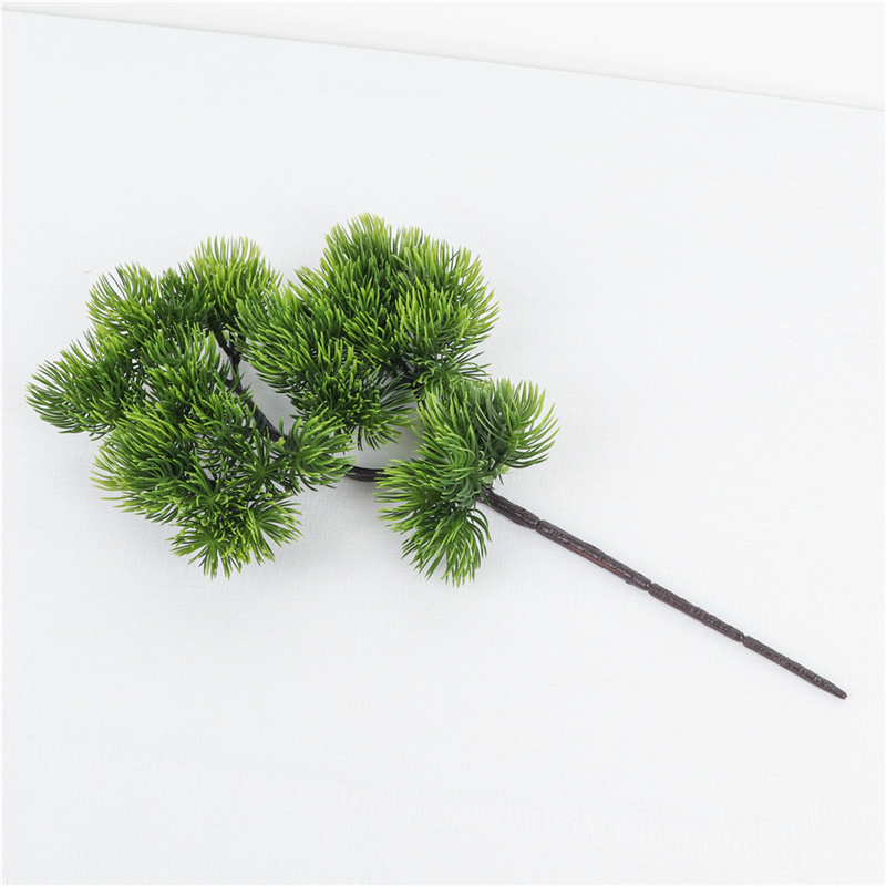 1pc/Bag Factory Artificial Green Pine Branches Fake Pine Stem For Home Office Decoration