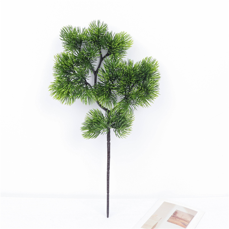 1pc/Bag Factory Artificial Green Pine Branches Fake Pine Stem For Home Office Decoration