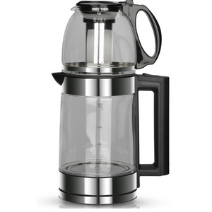 electric Kettles With Blue Ring Light 2.0L Capacity electric glass tea coffee kettle