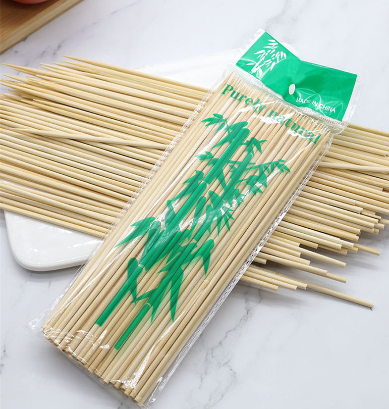 Factory Suppliers Wholesale Chinese Bulk Hot Selling Organic Food Sticks Bamboo Skewer Bamboo Kite Stick