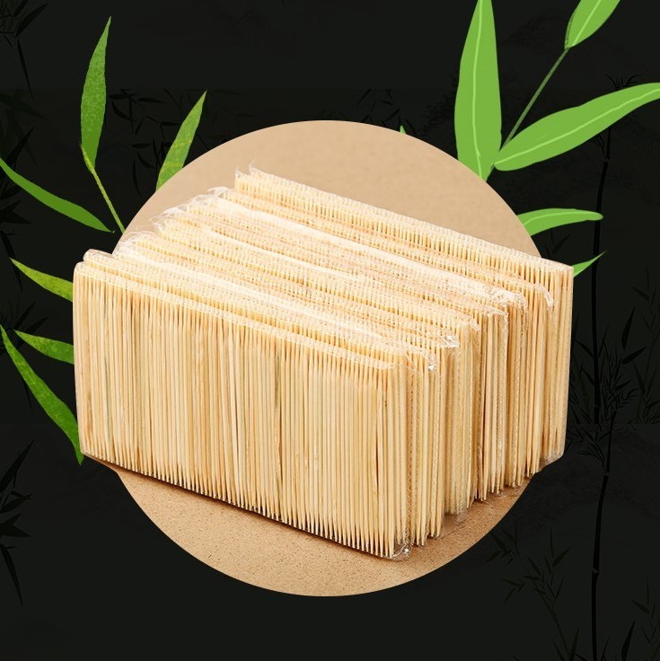 China factory Nature biological Material Eco Friendly 2mm diameter suppliers in bulk cheap Disposable Bamboo Toothpick