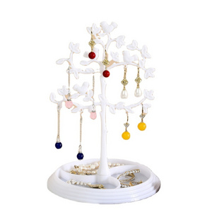 New Bird Tree Earring Stand Display Stand Dresser Tree Household Earring Hand Jewelry Headstring Necklace Jewelry Hanger