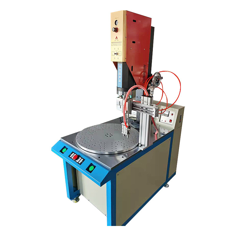 Ultrasonic Plastic Welders Multi-station Automatic Turntable PVC Toy Manufacturing Machine Ultrasonic Plastic Welding Machine