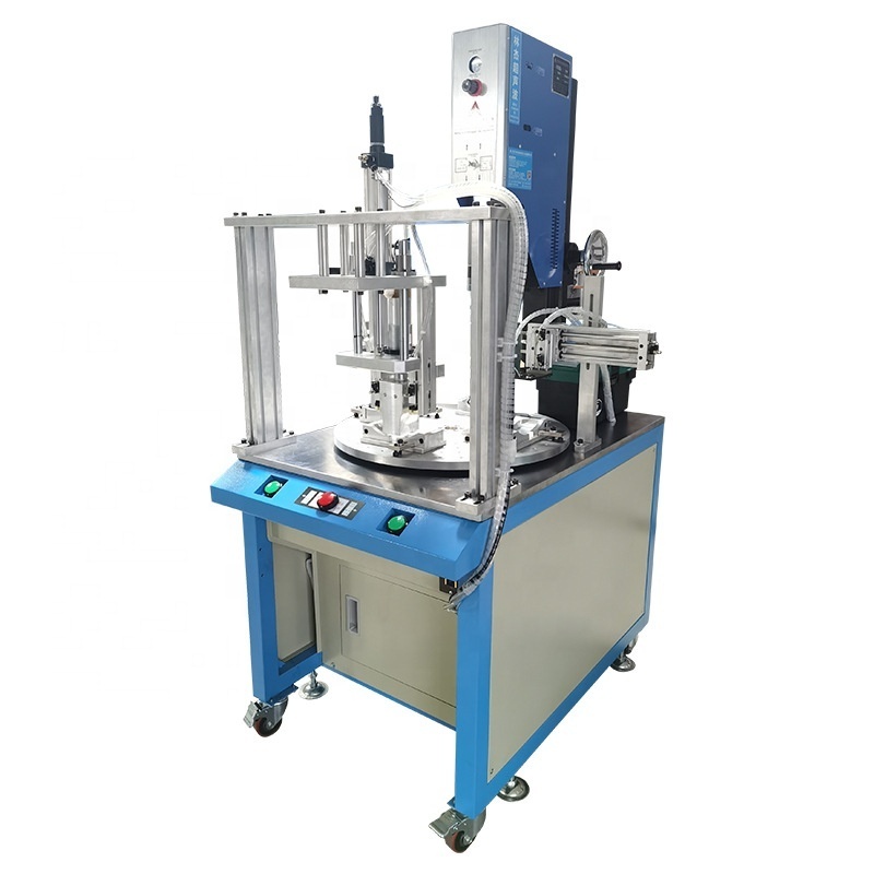 Ultrasonic Plastic Welders Multi-station Automatic Turntable PVC Toy Manufacturing Machine Ultrasonic Plastic Welding Machine