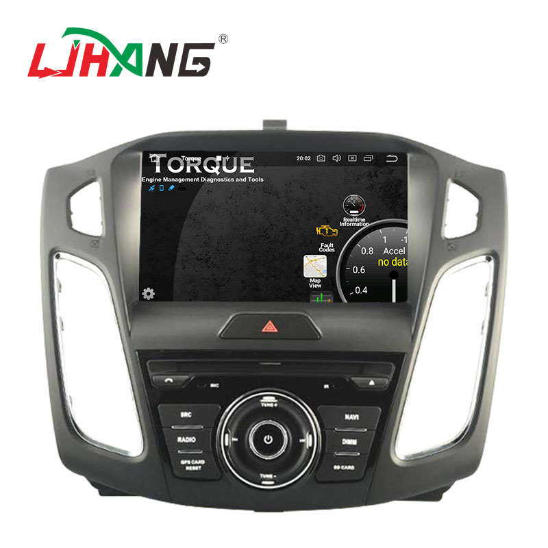 9 inch touch screen PX5 Android 12 4+64G octa core car gps navigation for Ford Focus 2015 dvd multimedia stereo player radio