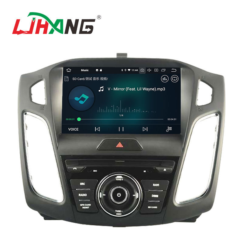 9 inch touch screen PX5 Android 12 4+64G octa core car gps navigation for Ford Focus 2015 dvd multimedia stereo player radio