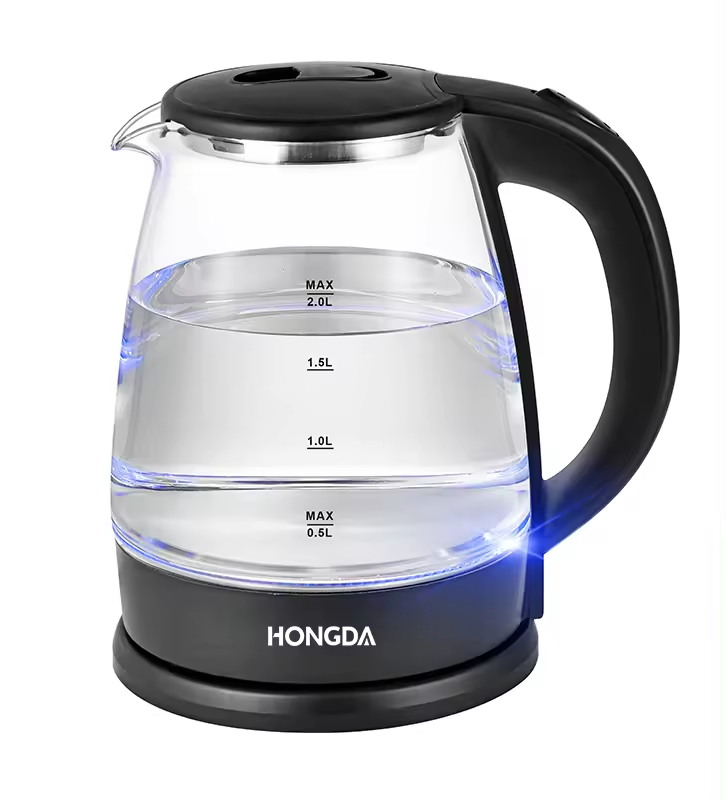 1.8L Tea Water Fast Boil Keep Warm Hot Kettles 1500 Watt Glass Cordless Electric Kettle