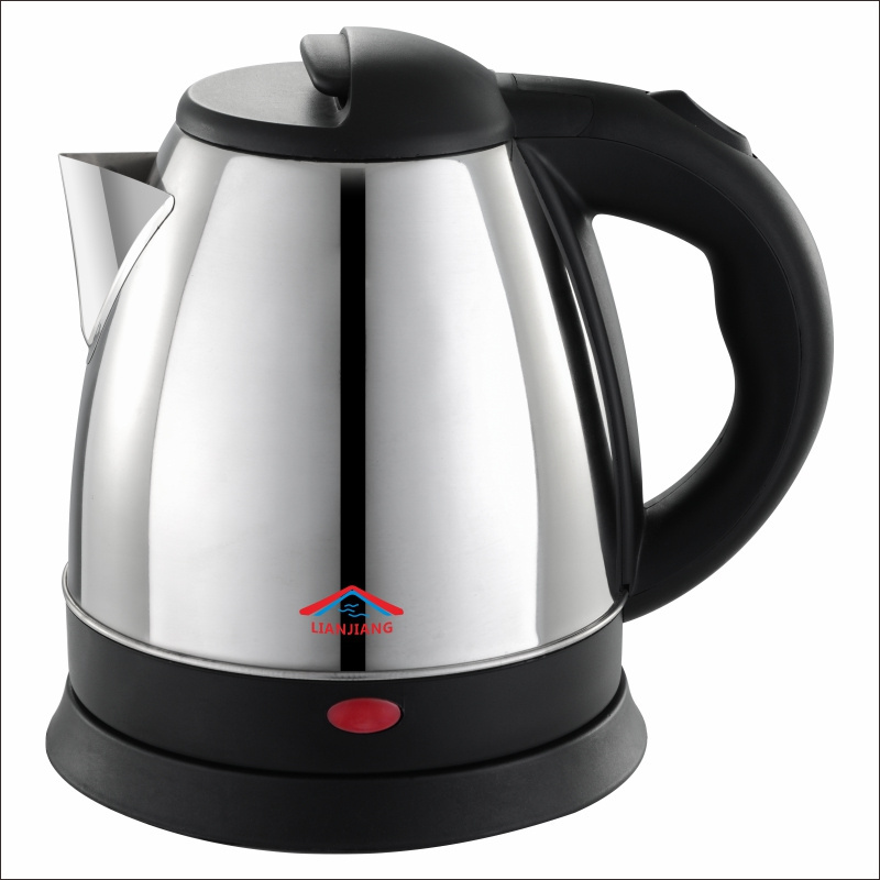 Factory hot sale 1.5L  portable travel cordless 201/304 stainless steel electric kettle