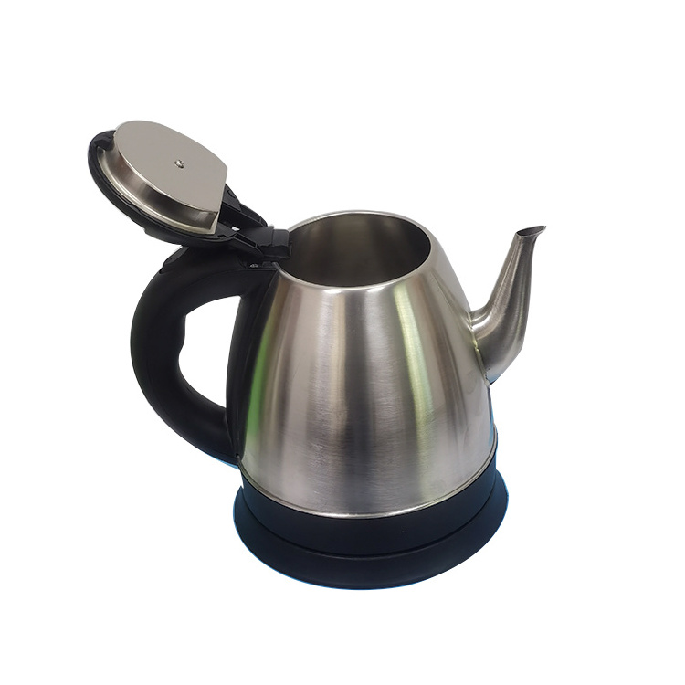 Portable 1.2L Long spout SS 201 304 electric kettle for tea water