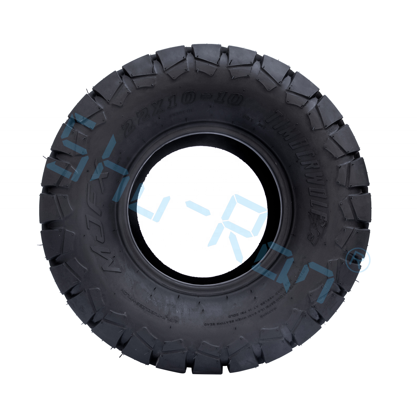 22*10-10 Turf Golf Cart Tires Off-Road A/T Tires Compatible with 10 Inch Wheels