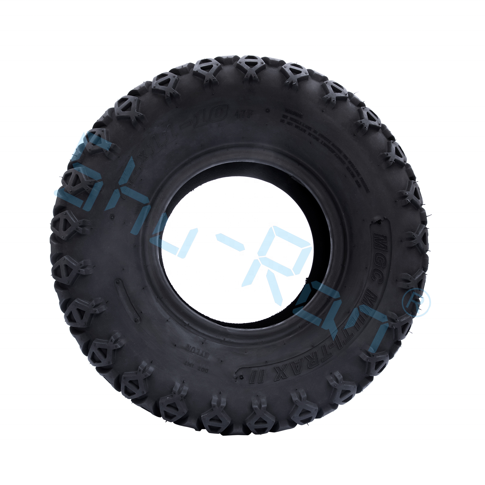 22*11-10 High Profile Tires Nature Rubber Off-road Golf Cart Tires for Club Car, EZGO, YMH