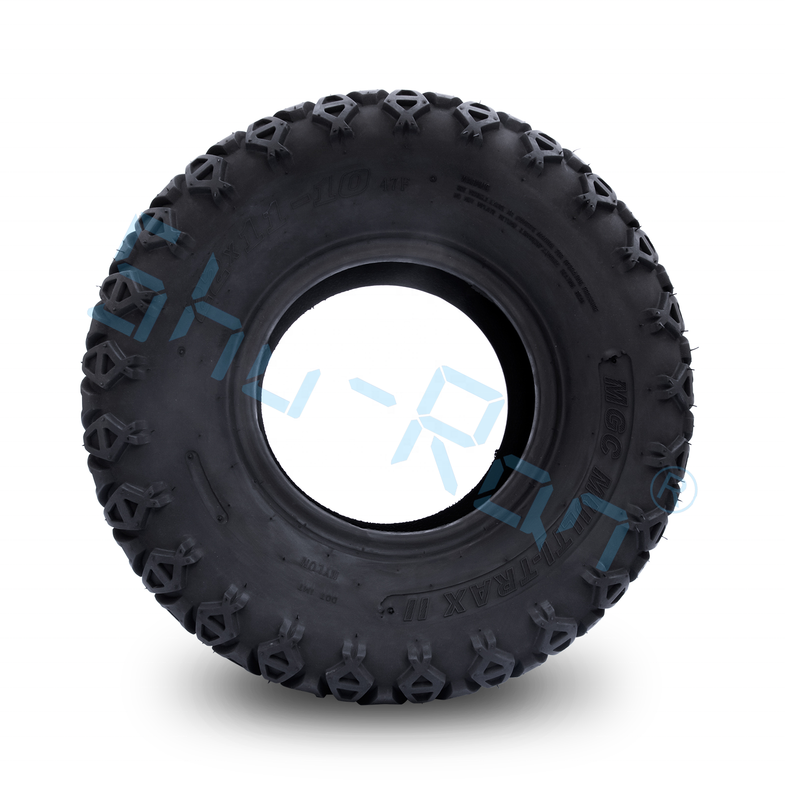 22*11-10 High Profile Tires Nature Rubber Off-road Golf Cart Tires for Club Car, EZGO, YMH