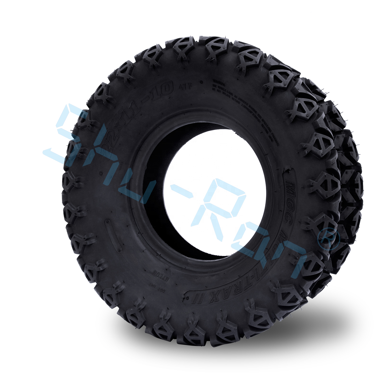 22*11-10 High Profile Tires Nature Rubber Off-road Golf Cart Tires for Club Car, EZGO, YMH