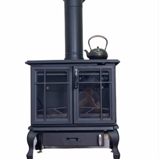 European Style Mini Steel Wood Stove Burning Free Standing Indoor /rv /log Cabin Wood Burn Stove Fireplace