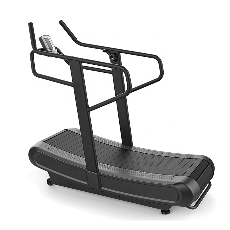 Newest pro manual curved treadmill running machine for gym/home use