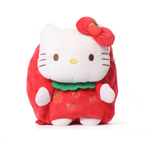 2024 New Arrival Sanrio Toys Kids Backpack Hello Kitty Plush Backpack Soft Plush School Bags for Sale