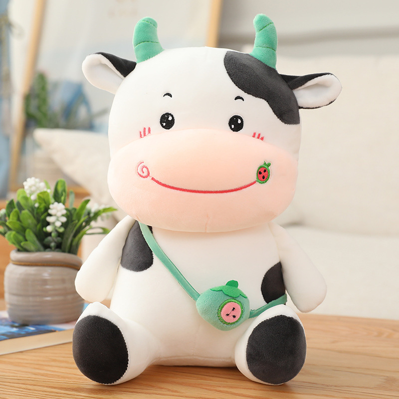 2024 Hot Selling Popular Designs Cow Plush Toys Stuffed Animals Cute Home Decoration For Children Customized Toys