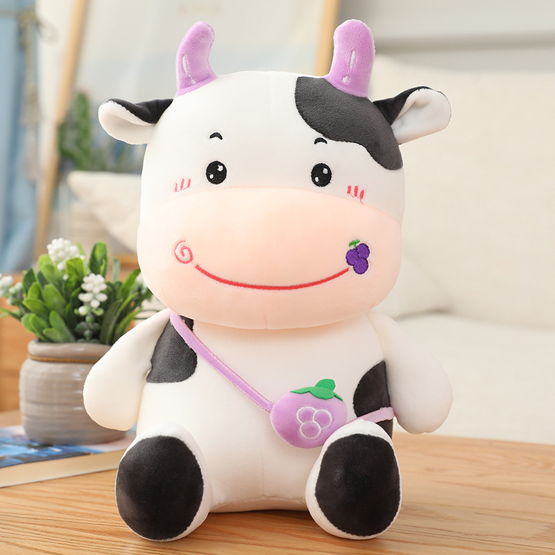 2024 Hot Selling Popular Designs Cow Plush Toys Stuffed Animals Cute Home Decoration For Children Customized Toys