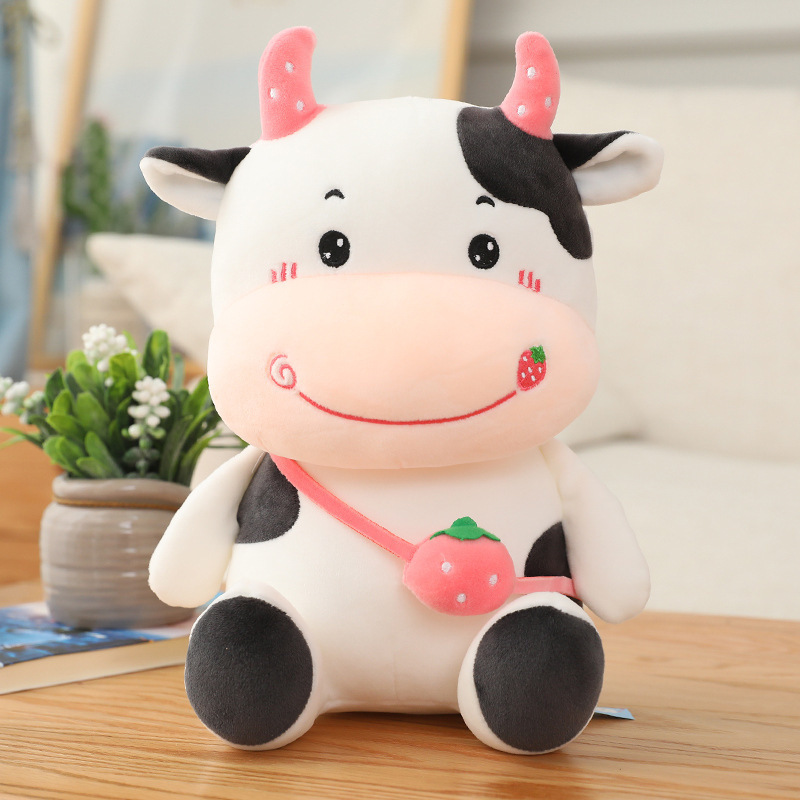 2024 Hot Selling Popular Designs Cow Plush Toys Stuffed Animals Cute Home Decoration For Children Customized Toys