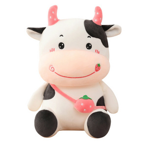 2024 Hot Selling Popular Designs Cow Plush Toys Stuffed Animals Cute Home Decoration For Children Customized Toys