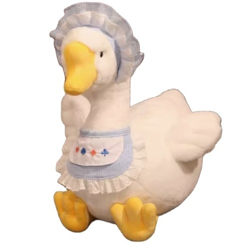 CE/ASTM OEM 2024 High Quality Creative Mother Goose Soft Pillow For Kids Plush Toys Customized Stuffed Farm Animal For Gift