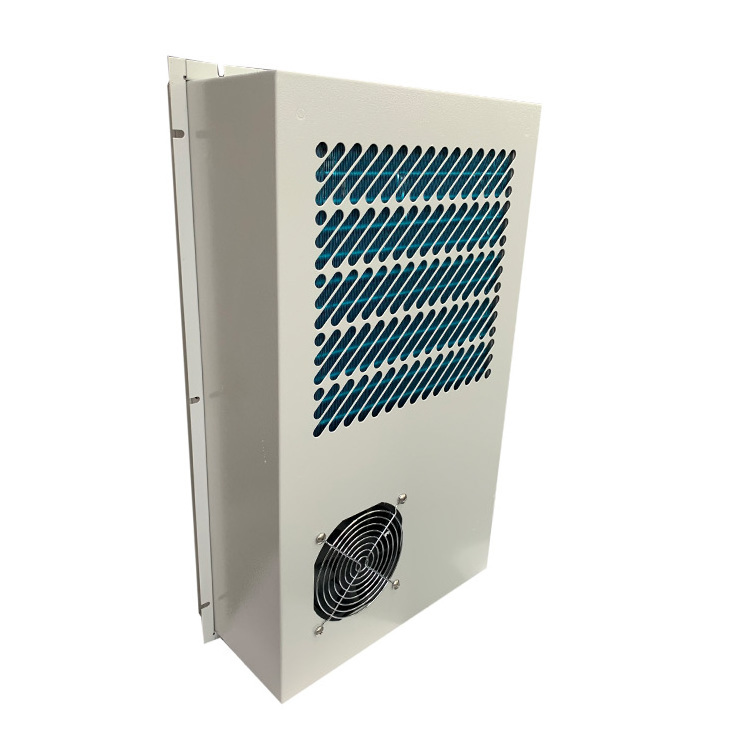 DC 48V/AC 220V  300w  r134a  door mounted cabinet air conditioner for outdoor telecom cabinet