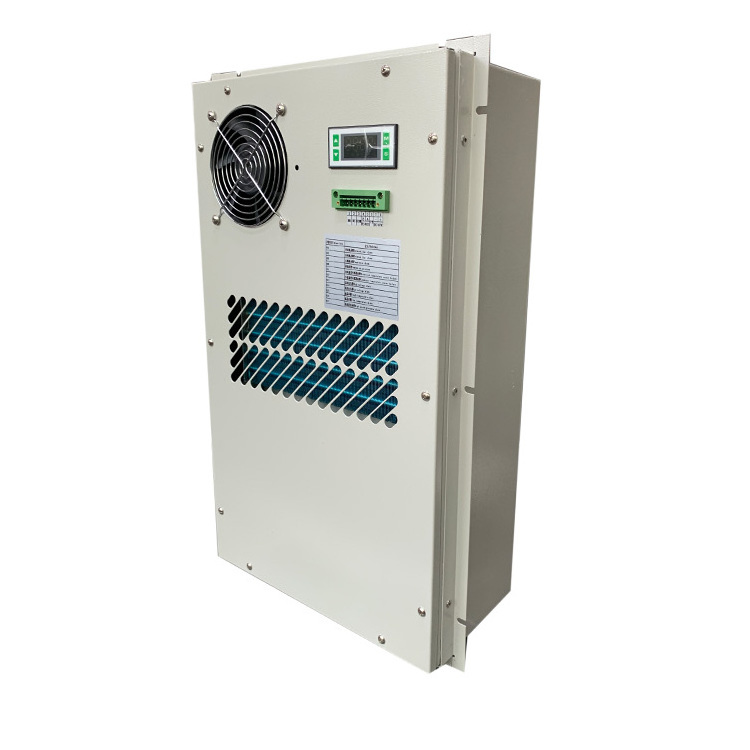 DC 48V/AC 220V  300w  r134a  door mounted cabinet air conditioner for outdoor telecom cabinet