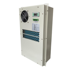 DC 48V/AC 220V  300w  r134a  door mounted cabinet air conditioner for outdoor telecom cabinet