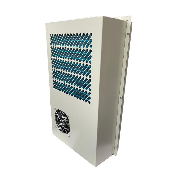 DC 48V/AC 220V  300w  r134a  door mounted cabinet air conditioner for outdoor telecom cabinet