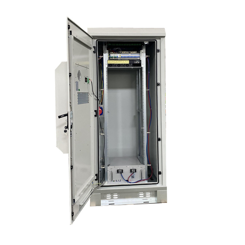 weatherproof telecom equipment electrical outdoor cabinet enclosure for UPS battery power distribution supply rectifier cabinet