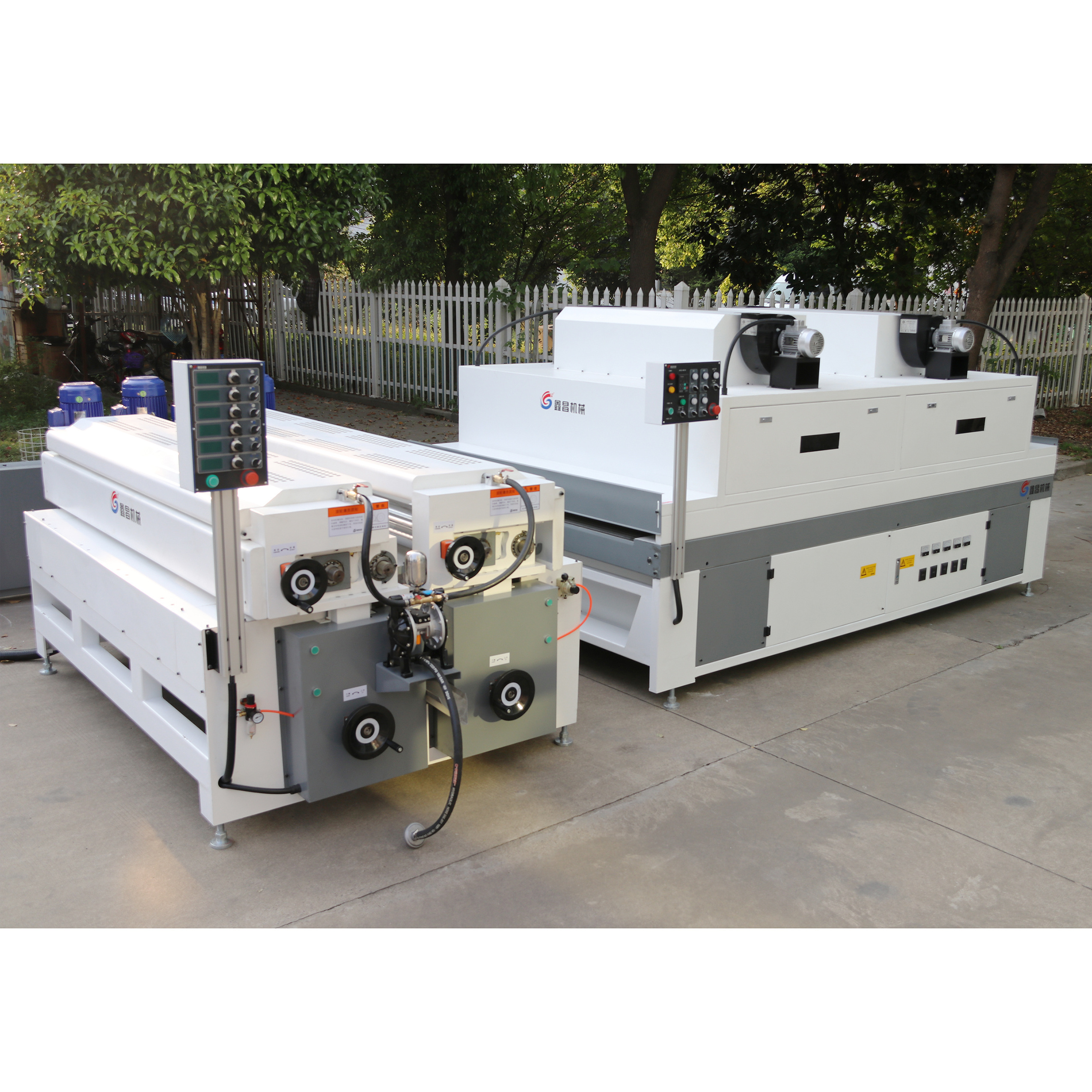 UV Lacquer Paint finishing machine line for wood panels