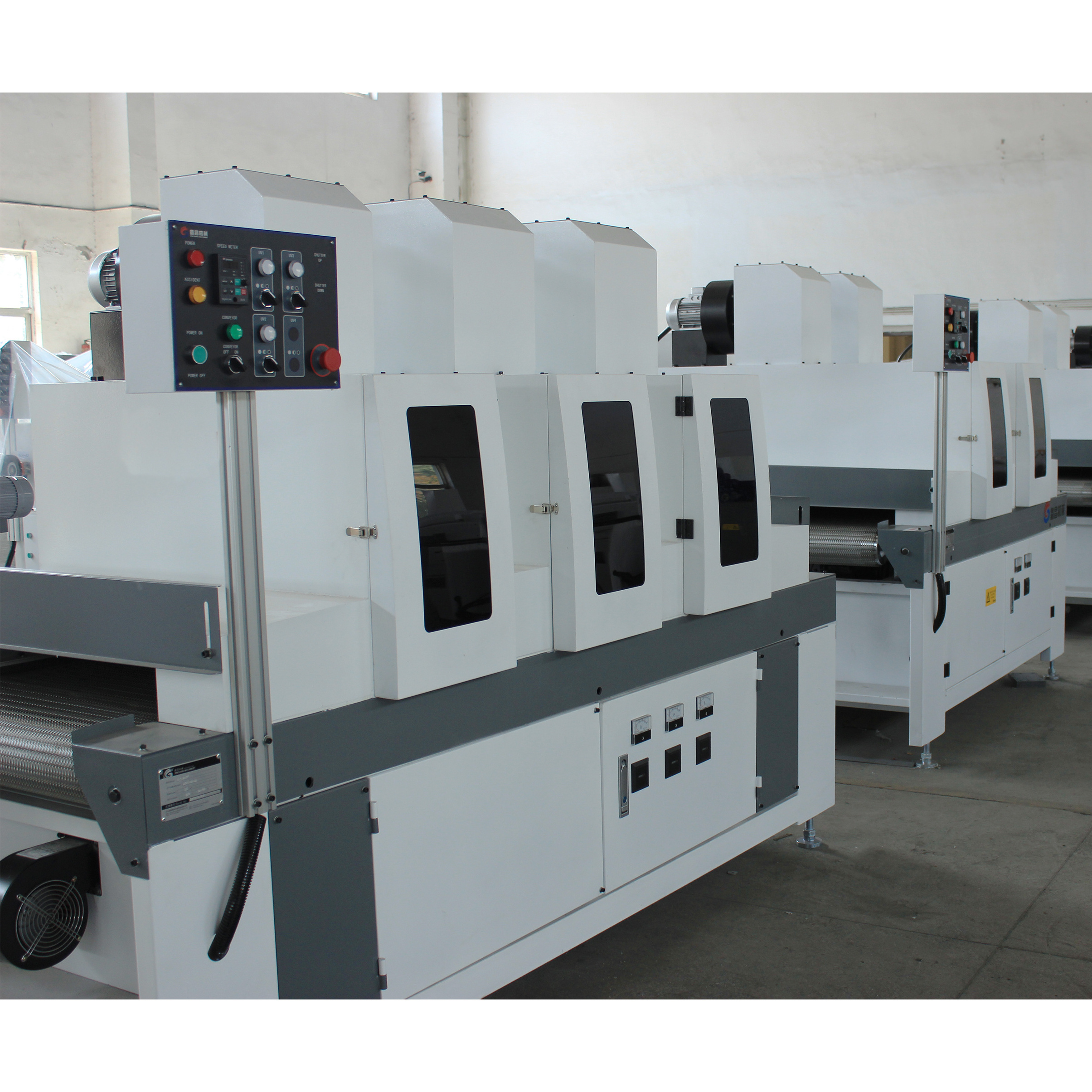 UV Lacquer Paint finishing machine line for wood panels