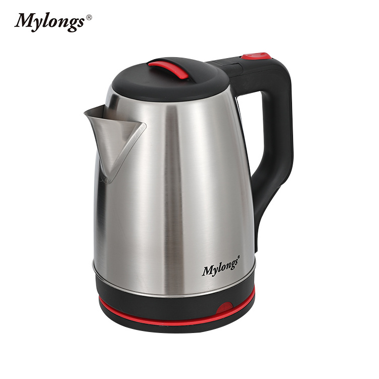 201SS Matt Silver  1.8L /2.3L 220-240V/110V 50-60HZ 1500W Small Home Appliance With Competitive Price Electric Kettle