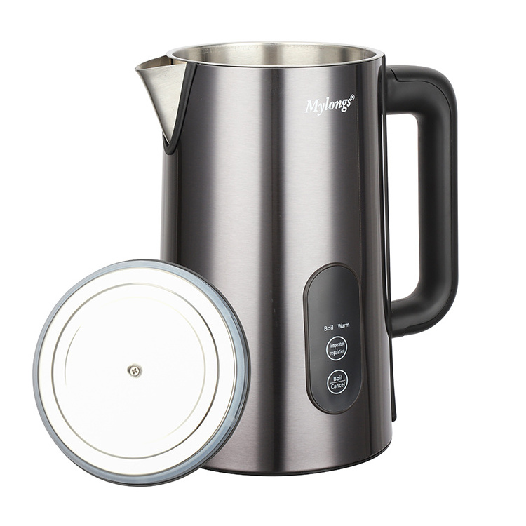 High quality Mylongs 2.0l 3.0l  digital touch display smart kettle temperature control smart kettle electric smart kettle