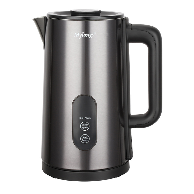 High quality Mylongs 2.0l 3.0l  digital touch display smart kettle temperature control smart kettle electric smart kettle