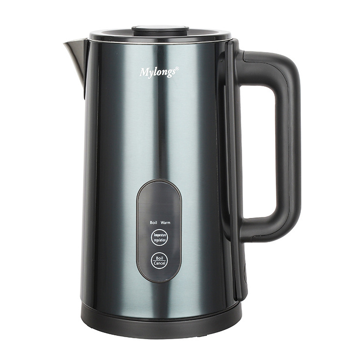 High quality Mylongs 2.0l 3.0l  digital touch display smart kettle temperature control smart kettle electric smart kettle