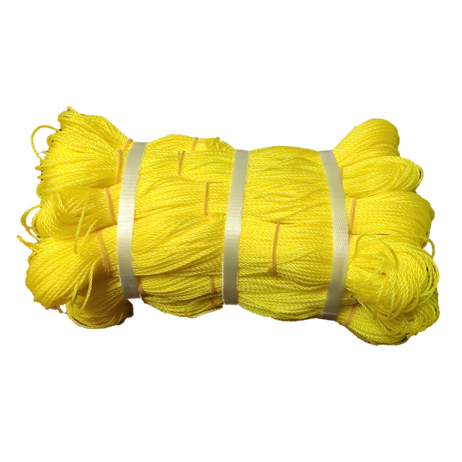 All sizes 2mm 380D 30 ply 12 hank 1kg bundle nylon polyethylene fishing rope net twine for nets