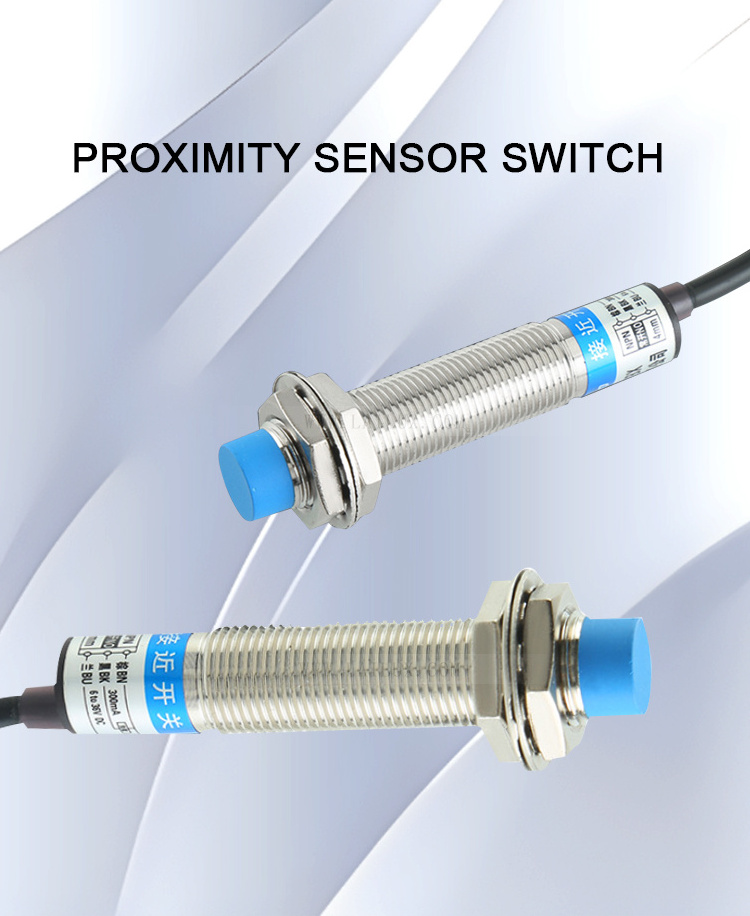 NPN/PNP Embedded automation metal  Magnetic metal switch detection distance 4mm Inductive standard proximity sensor switch