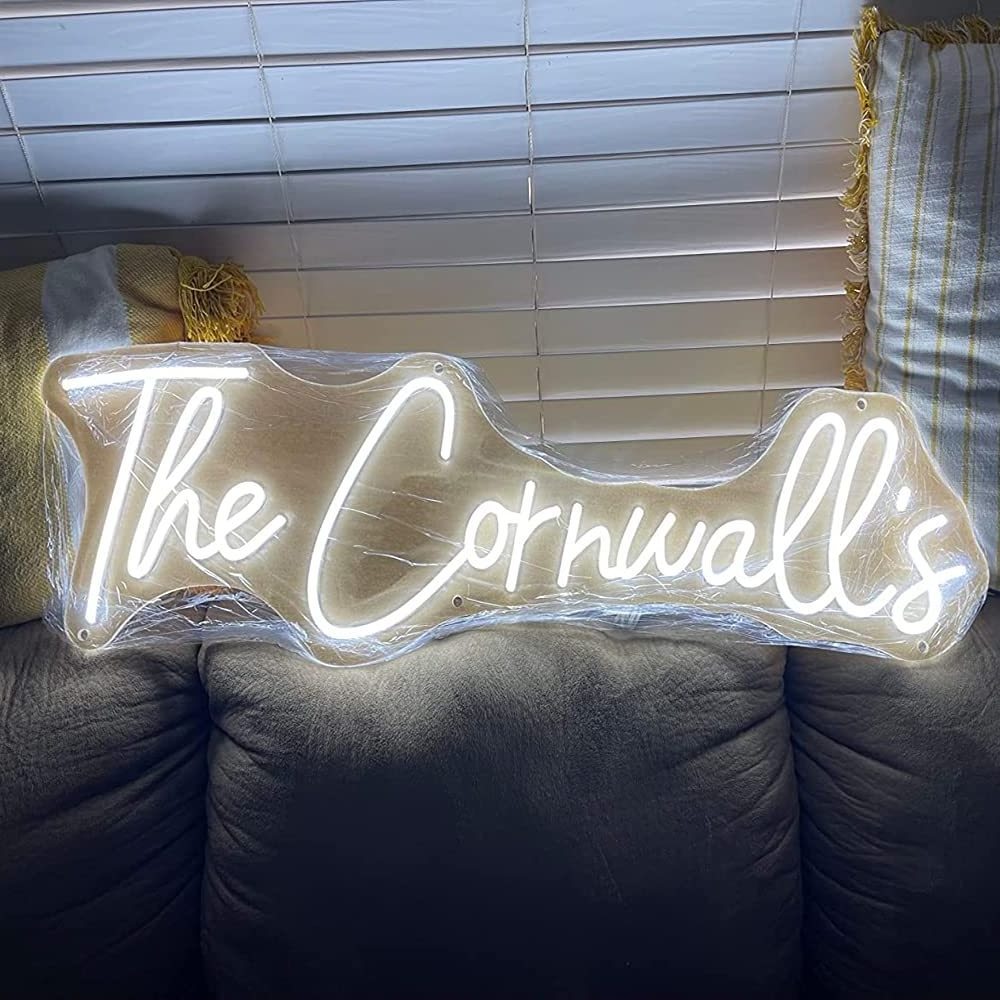 Custom Neon Sign For Wedding Housewarming Birthday Part and Kids Bed Room Gaming Room Wall Decor