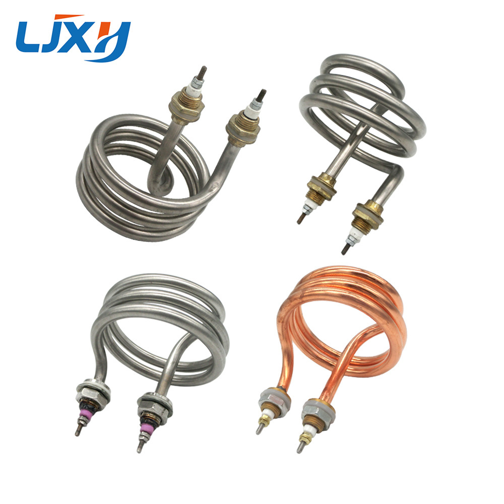 LJXH M16 Thread 4.5KW Heater for Electric Water Distiller 100mm Tube Outer Diameter AC220V 380V Heating Pipe for Distilling Pot