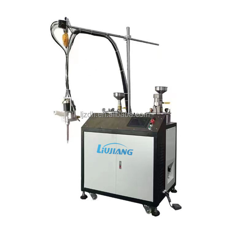 Liujiang AB glue dispenser epoxy resin silicone glue 1:1 to 10:1 ratio two part potting machine