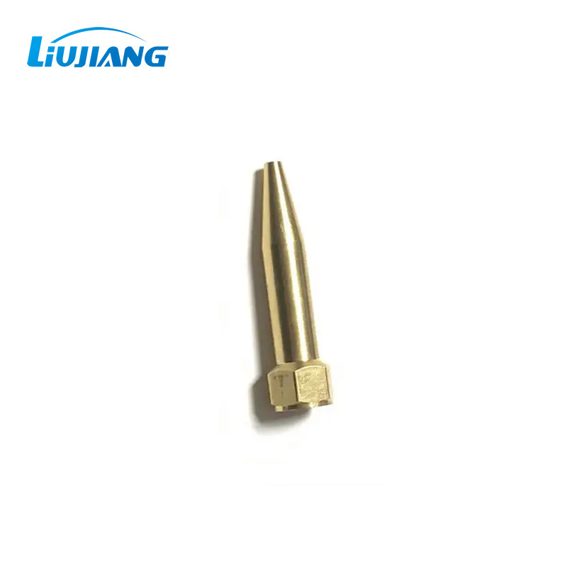 Liujiang SPRAY NOZLE copper straight flow nozzle hot melt tips glue station hot melt applicator 0.3 0.4 0.5 0.8 1.0mm