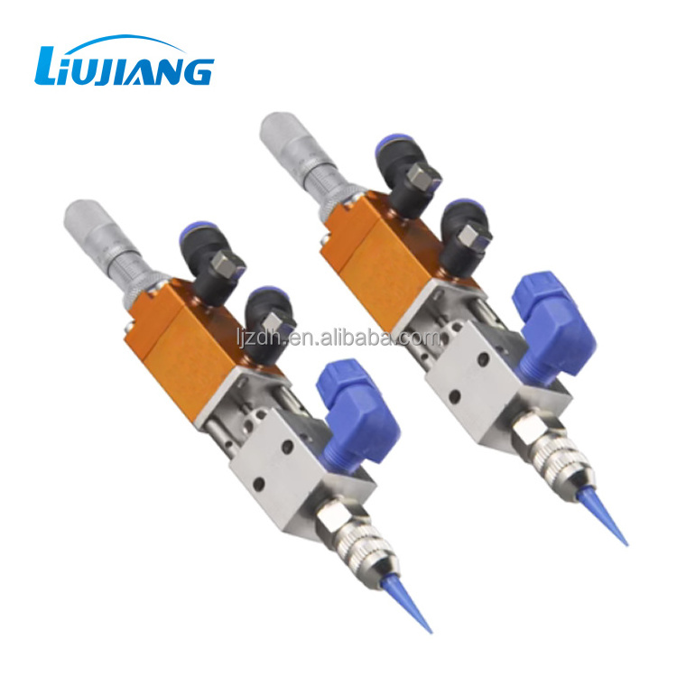 Thimble micrometer dispensing valve precision dispensing valve nut interface comes with TT dispensing needle