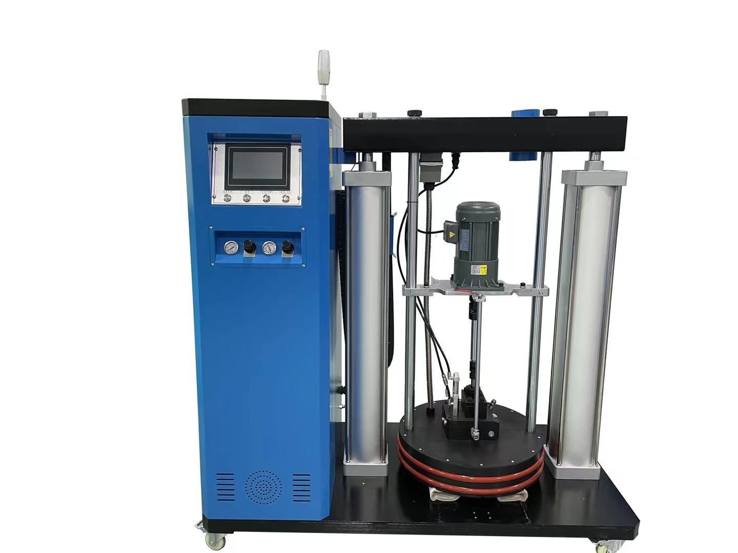 Liujiang PUR55 200KG  hot melt glue spraying machine high quality  polyurethane adhesive station with an adhesive roller