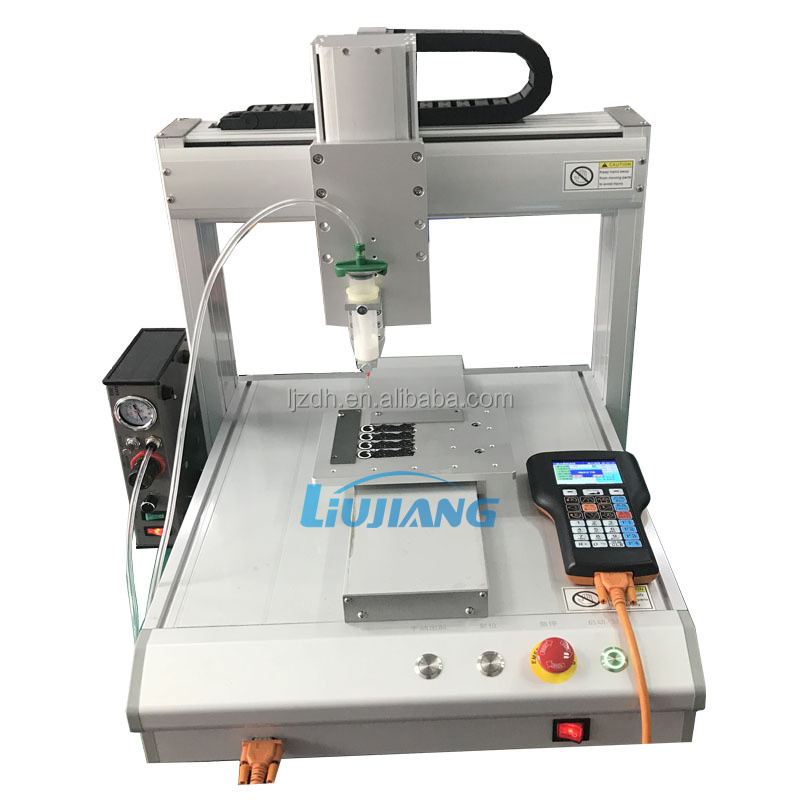 Liujiang 3 axis Silicone Adhesive Dispensing Systems Automated Fluid Dispensing Robot equipment