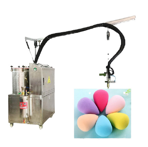 Powder Makeup Sponge Foaming Machine Pu Polyurethane Pillow Mattress Making Foam Injected Machine