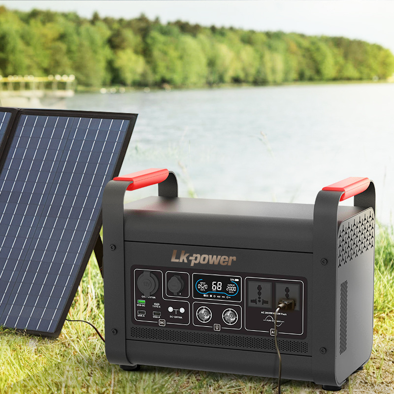 lifepo4 battery 2000W 110V 220V  solar power storage portable power station