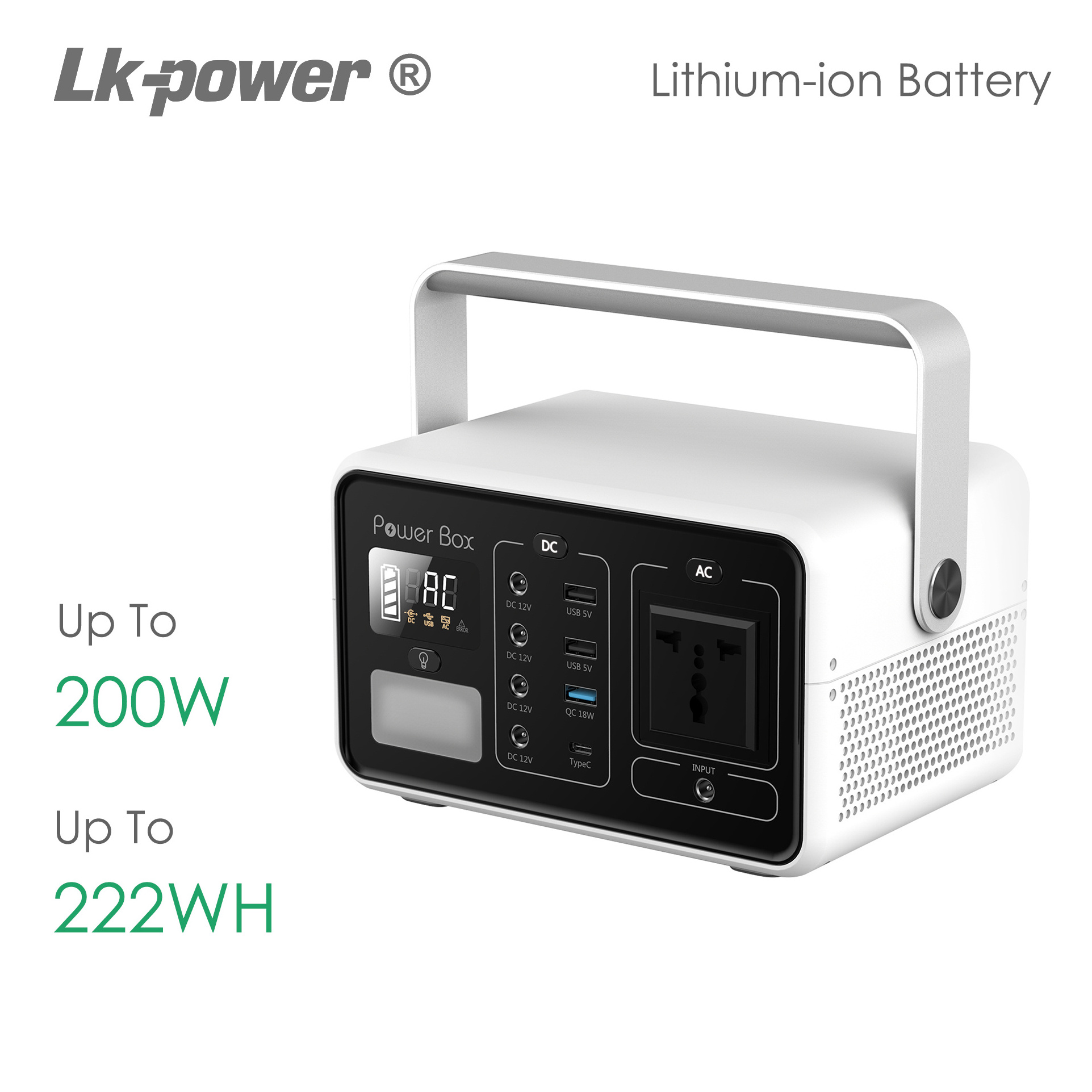 Unique design 220V modified sine wave portable 200W home power station