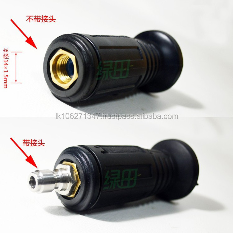 high Pressure Adjustable Flat Fan Spray Nozzle for high pressure cleaning gun